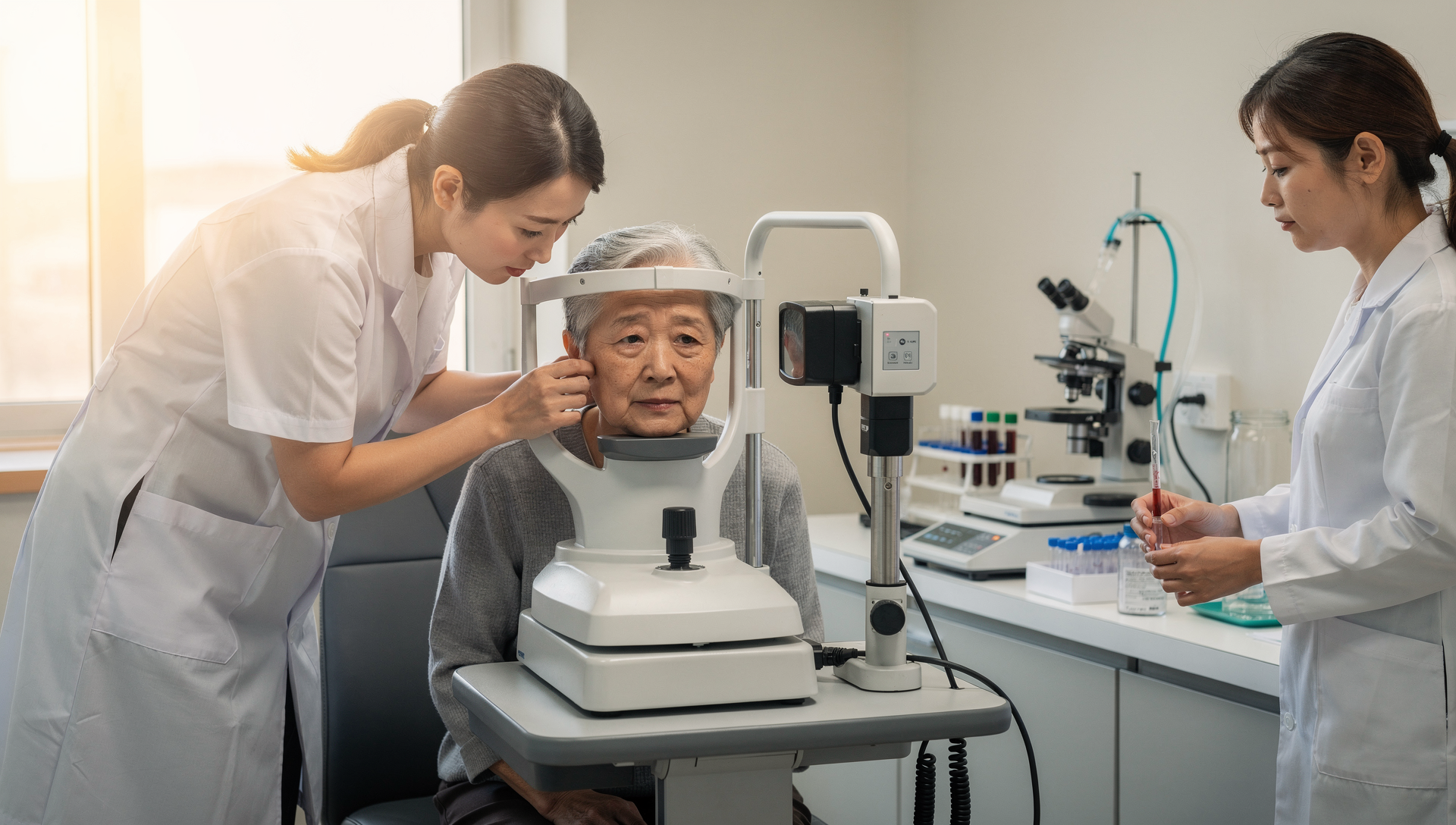 알츠하이머 망막 스캔 기술社, 혈액진단 기업 품었다…조기진단 '시너지'
