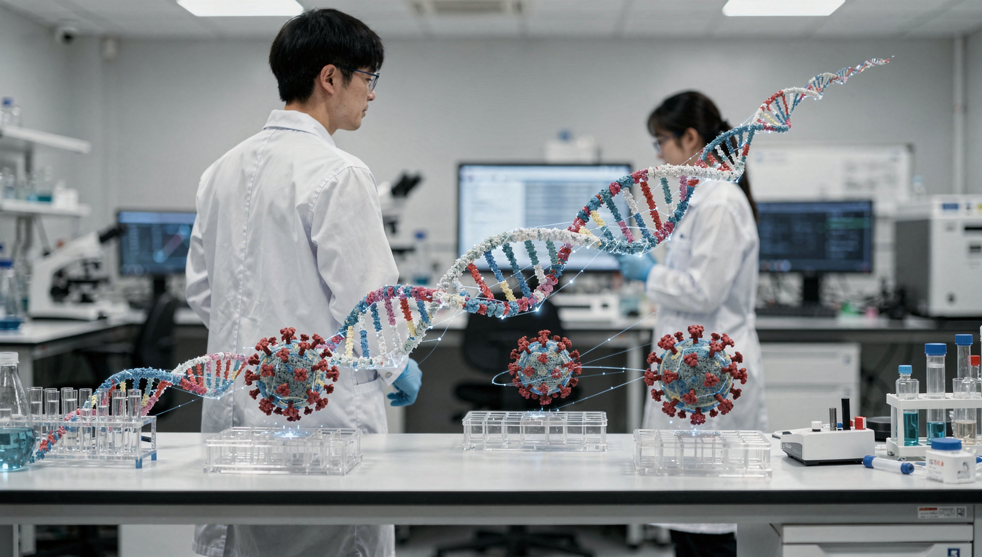 HIV '천적' 유전자 지도 첫 완성…인류의 HIV 저항기전 규명