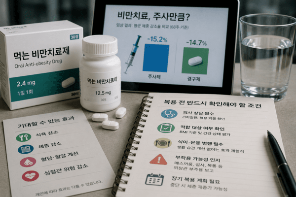 "효과는 주사와 같다"…먹는 비만약의 까다로운 조건