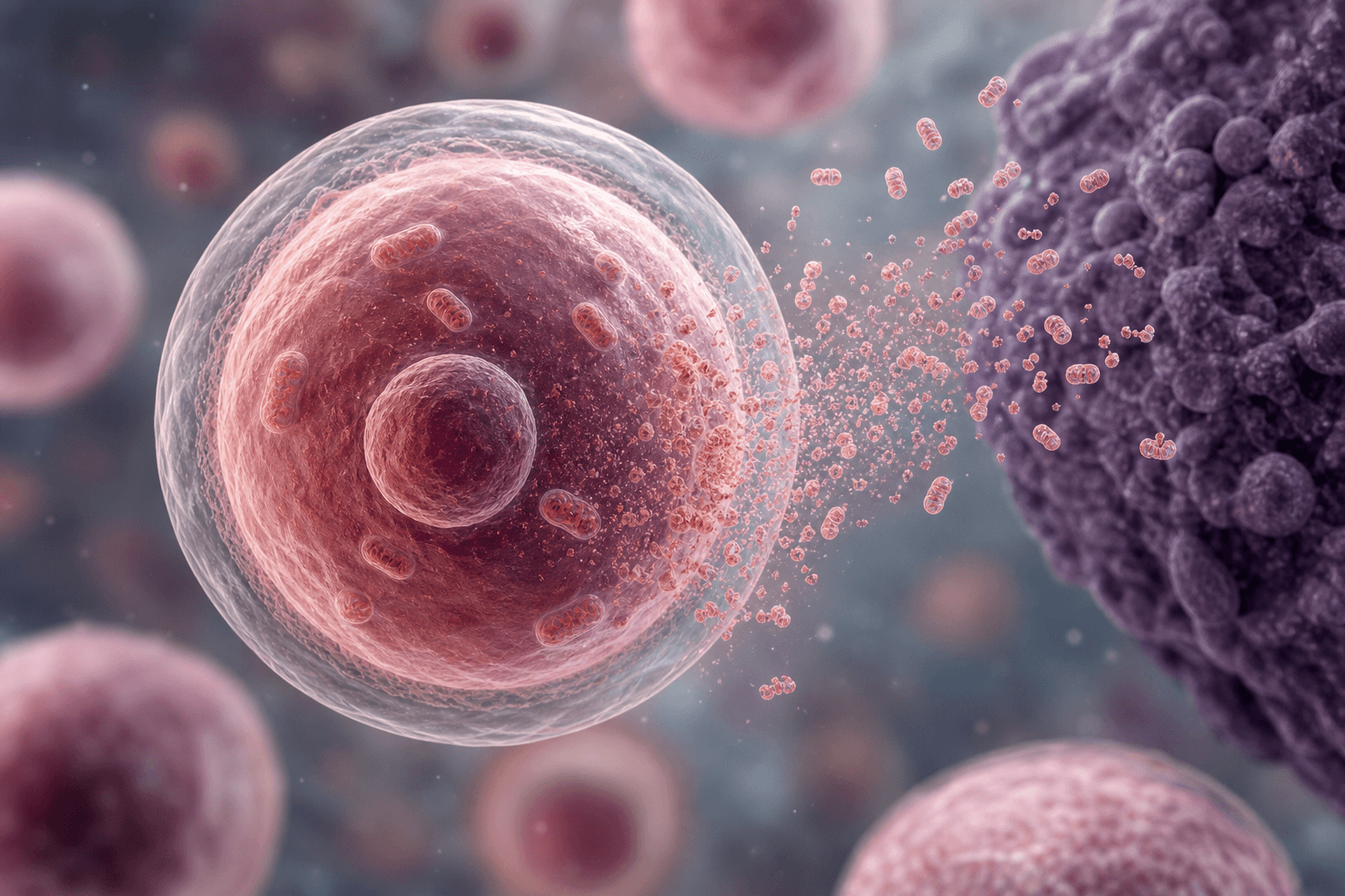난자 속 mtDNA 누출이 난소 노화 유발…억제하면 생식능력 회복