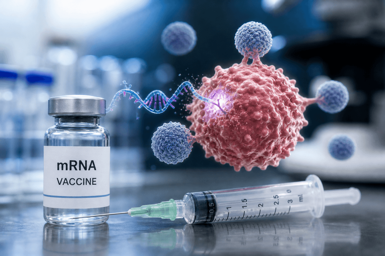 머크·모더나 개인맞춤형 mRNA 암백신 3상 성공
